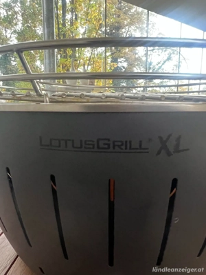 LotusGrill XL   Rauchfreier Holzkohlegrill Bild 2