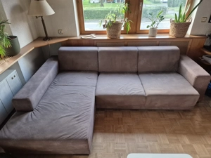ausziehbare Wohnzimmercouch 