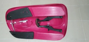 2 Stk. Kinder Skibob rot und pink Bild 2