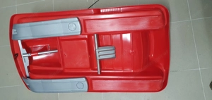 2 Stk. Kinder Skibob rot und pink Bild 4