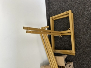 2x2m Hochzeitsbogen-Hintergrundständer + 3x3m weißer Vorhang Bild 4