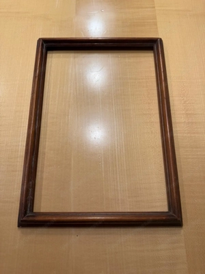 4 alte Bilderrahmen aus Holz Bild 4