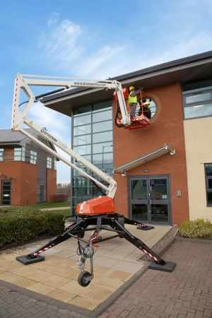 Anhängerbühne 13 m Arbeitsbühne Hubsteiger Anhänger-Arbeitsbühne NETTO ab 27990 Bild 6