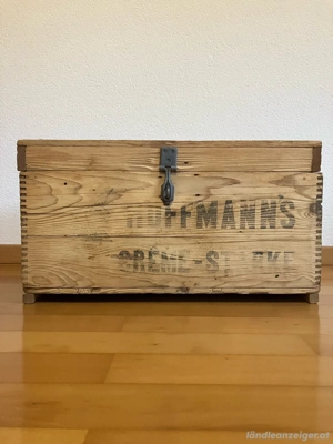 Orgininale Holzkiste Huffmann's Bild 2