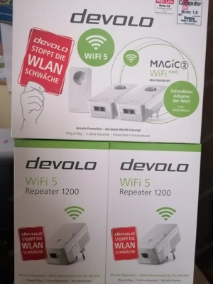 Verakufe devovlo WiFi5 mit 2 Repeater 1200