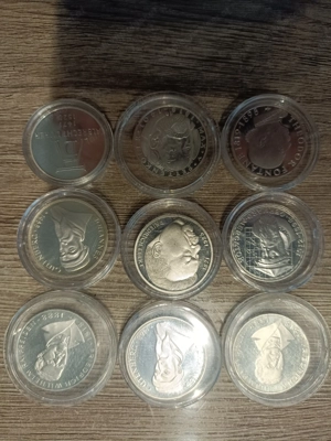 Silbermünzen zu verkaufen 