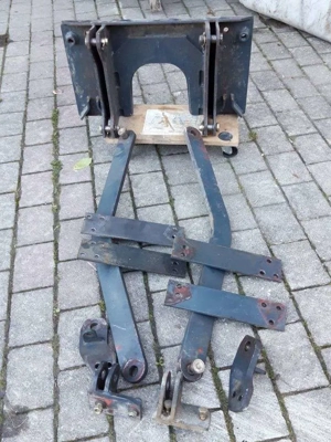 Original Hauer Frontplatte Schneepflugplatte Kommunalplatte