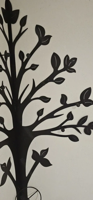 Sehr schöne Wandgarderobe in Schwarz aus Metall   wie neu! Bild 2