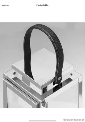 Laterne Edelstahl NEU in OVP Bild 3