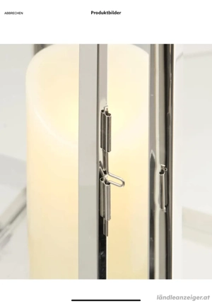 Laterne Edelstahl NEU in OVP Bild 5