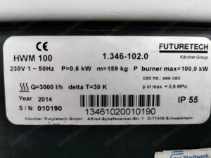 Kärcher Futuretech HWM100 Warmwasser Heizgerät Durchlauferhitzer Bild 2