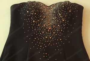 Wunderschönes schwarzes Abendkleid Ballkleid Bild 2