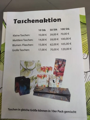 Tasche Geschenktasche Bild 3