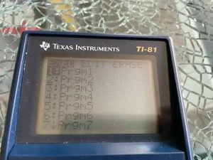 texas instruments TI-81 Bild 3