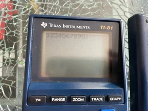 texas instruments TI-81 Bild 2