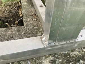 Alugestänge für Gewächshaus oder Stall Bild 2