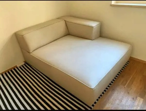 OneHouse Sofa Messter Diwan+Hocker Scandi Made in Germany  Bild 3