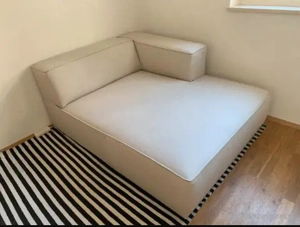 OneHouse Sofa Messter Diwan+Hocker Scandi Made in Germany  Bild 2