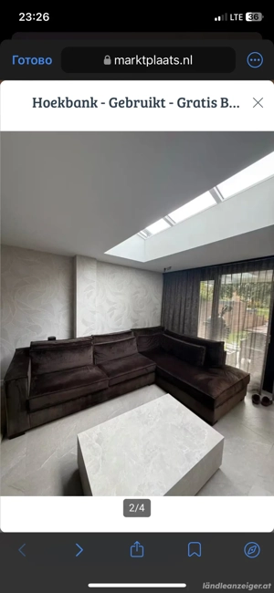 sofa brown  Bild 5 sofa brown  Bild 5