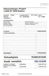 Peugeot 2008 2020 Bild 14