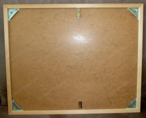 Bild "Mohnblumen" Aquarell signiert gerahmt (1994) Bild 3