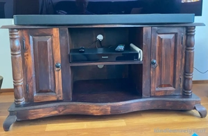 Fernsehschrank, Fernsehmöbel, Massivholzschrank