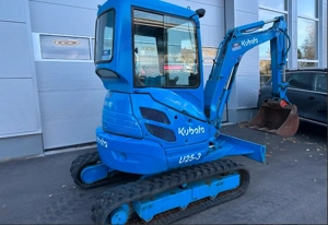 Kubota U25 -3 Minibagger Bagger mit Kabine Bild 8
