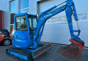 Kubota U25 -3 Minibagger Bagger mit Kabine Bild 9