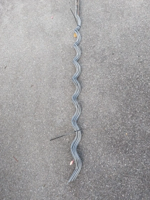 Tomatenstangen , Spiralen 2m verzinkt 10Stk