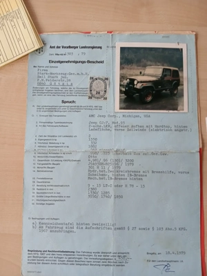Jeep cj v8 Automatik  Bild 9