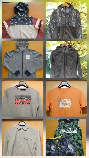 Bekleidungspaket für Jungs, Größe 164-176