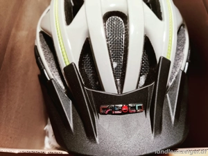 Fahrradhelm Türkis und weiß  58-62 cm Bild 3