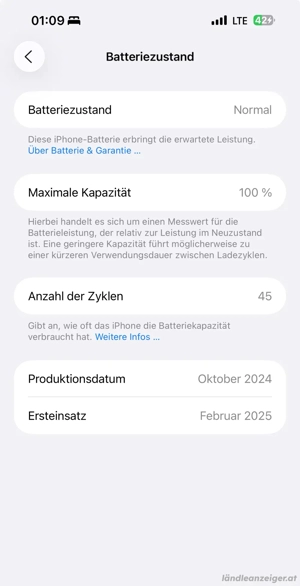    iPhone 16 Plus 128 GB   Rosa   Wie neu! Nur 1 Monat benutzt    Bild 2