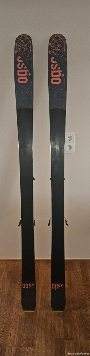 Tourenschi OGSO Jaeger 188cm incl. Bindung & Felle NEUWERTIG Bild 2