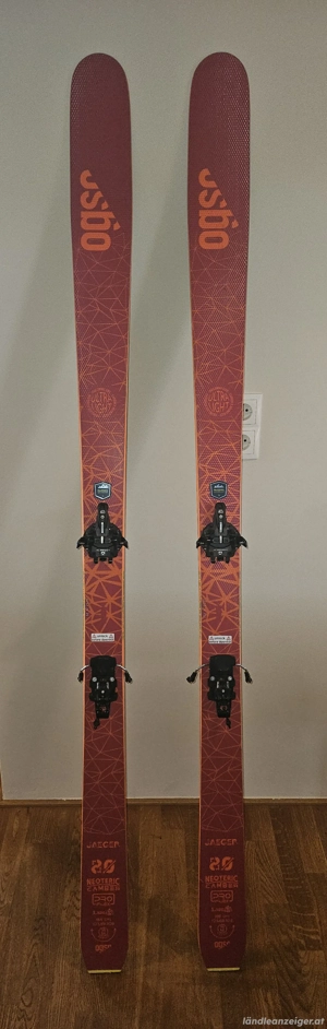 Tourenschi OGSO Jaeger 188cm incl. Bindung & Felle NEUWERTIG