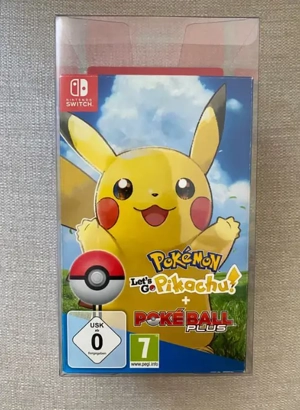 Pokémon Let's Go Pikachu   Pokéball + Haustierhülle