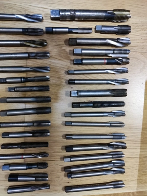 Gewindeschneider Konvolut m. Windeisen (+ Radienlehre gratis dazu) Bild 3