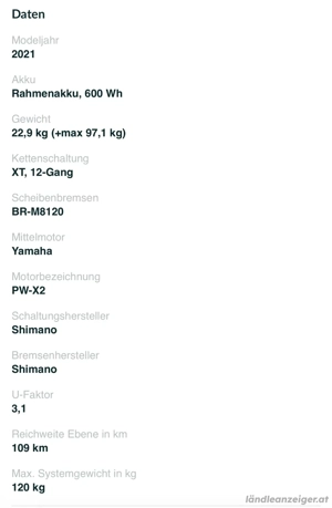 e-MTB Haibike AllMtn 7 MY2021 Bild 4