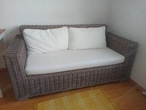 Rattansofa
