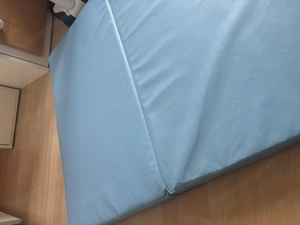 Turmatte ausklappbar in hellblau (yoga,etc.) Bild 2