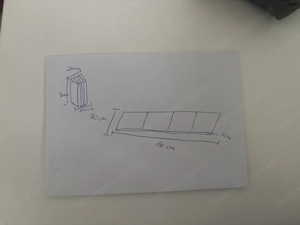 Turmatte ausklappbar in hellblau (yoga,etc.) Bild 4