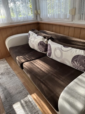 Großes Sofa in gutem Zustand   nur Selbstabholung Bild 3