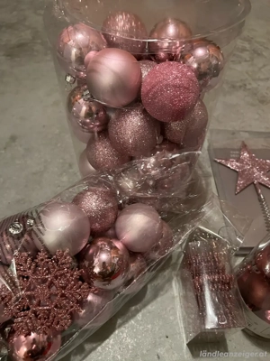 Baumschmuck rosa