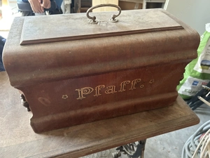 Nähmaschine Antik Bild 3