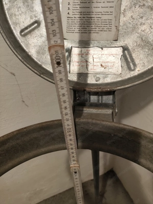 Müllsackständer Müllsackhalter Abfallsackständer aus Stahl 3-Bein Bild 3