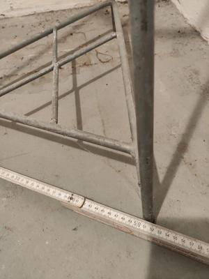 Müllsackständer Müllsackhalter Abfallsackständer aus Stahl 3-Bein Bild 2