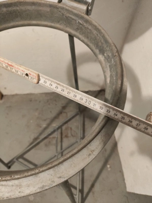 Müllsackständer Müllsackhalter Abfallsackständer aus Stahl 3-Bein Bild 6