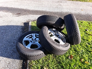 Winterreifen Continental 215 70 R 17 inkl. Alufelgen  Bild 4