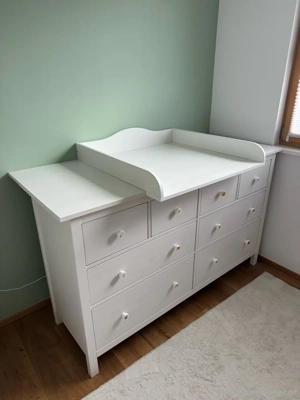 Wickelaufsatz für Ikea HEMNES Kommode Bild 3