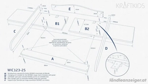 Wickelaufsatz für Ikea HEMNES Kommode Bild 2